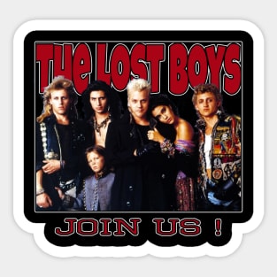 Join us - Lost boys Sticker